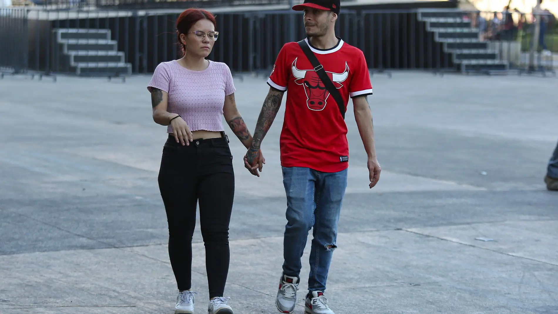 Pareja en el Centro de Guadalajara